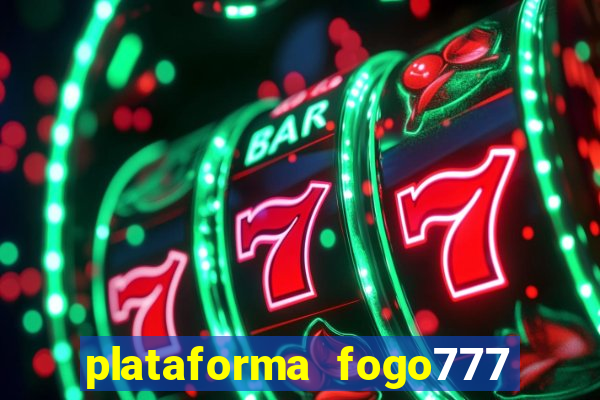 plataforma fogo777 confi vel